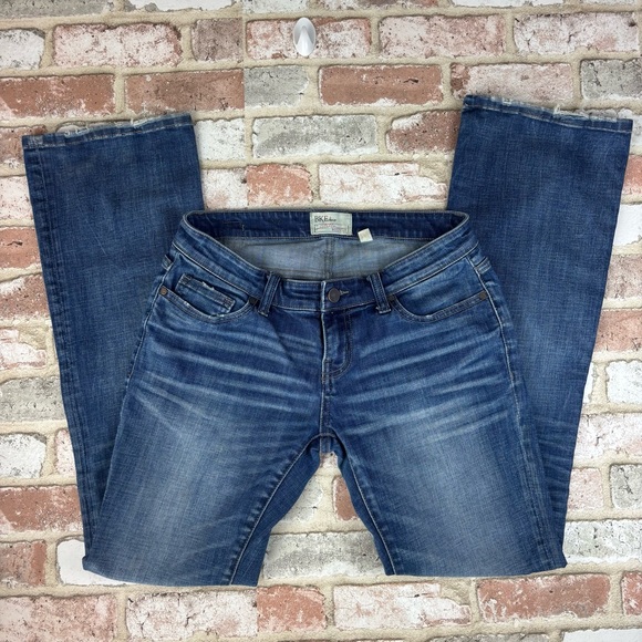 BKE Stella Bootcut Medium Wash Denim Blue Jeans Size 27L mid/low Rise denim - Picture 2 of 8